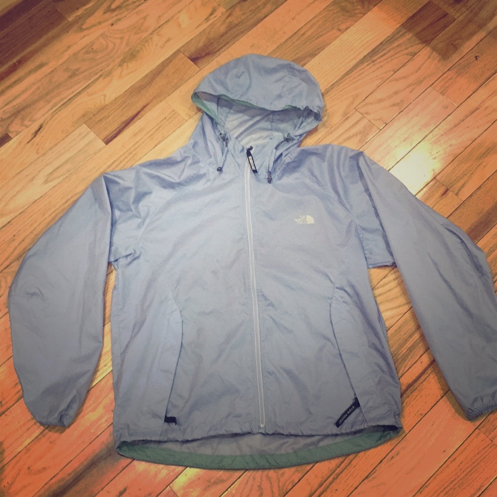 North face - light blue - light weight windbreaker